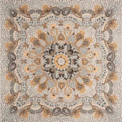 ROECKL Animal Paisley 140x140 - multi camel (beige) Discount
