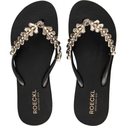 ROECKL Brillant Summer Zehensandalen - black (schwarz) Clearance