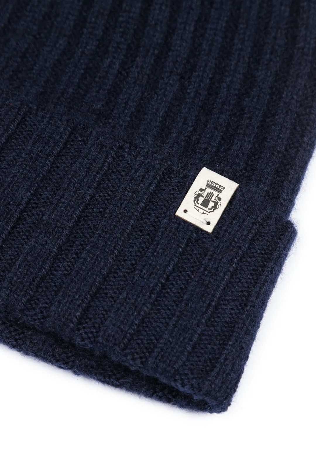ROECKL Business Cashmere Muetze mit Umschlag - navy (blau) Outlet