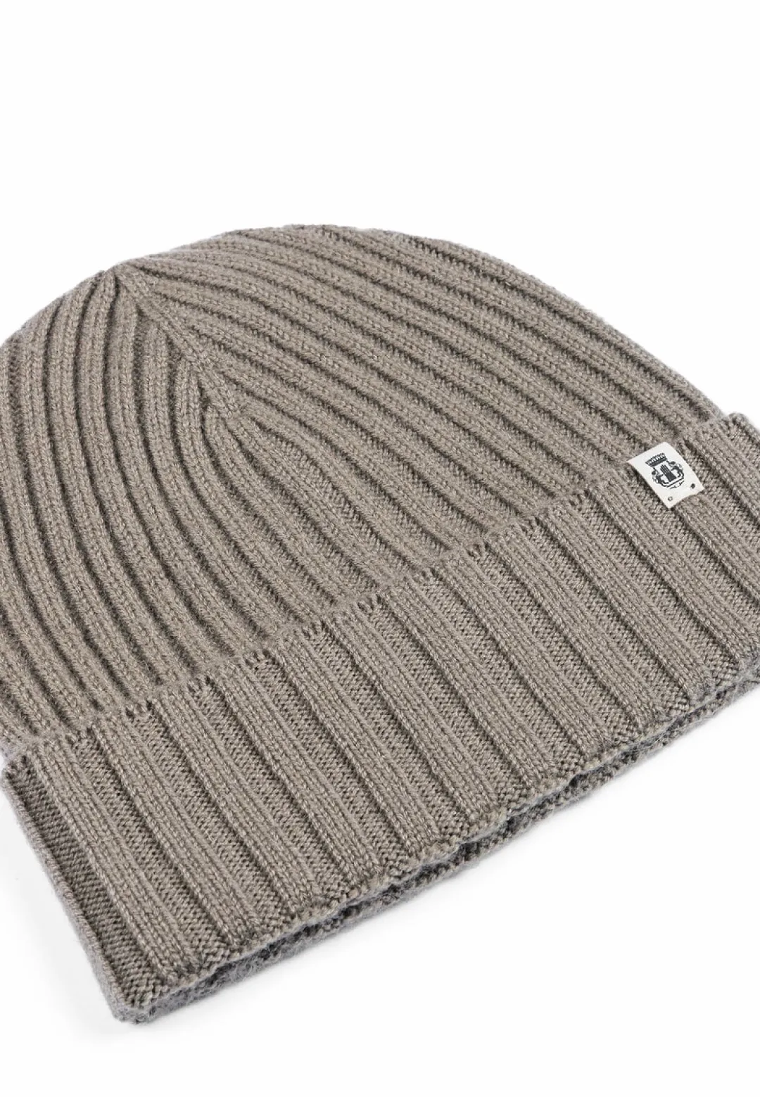 ROECKL Business Cashmere Muetze mit Umschlag - moss (grün) Clearance