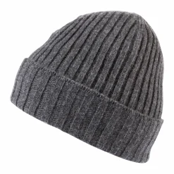 ROECKL Business Cashmere Muetze mit Umschlag - flanell (grau) Hot