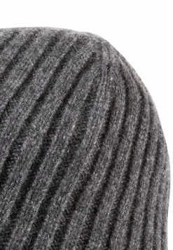 ROECKL Business Cashmere Muetze mit Umschlag - flanell (grau) Hot