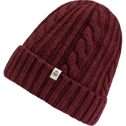 ROECKL Cabled Charm Mütze - mulberry (rot) Hot