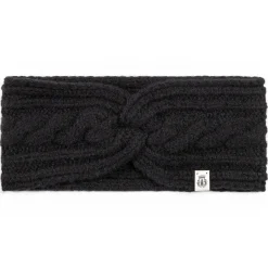 ROECKL Cabled Charm Strirnband  - black (schwarz) Clearance