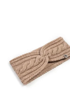 ROECKL Cabled Charm Strirnband  - cashmere (beige) New