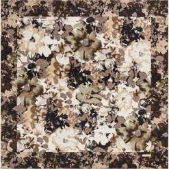 ROECKL Camouflage Flowers 130x130 - multi camel (beige)