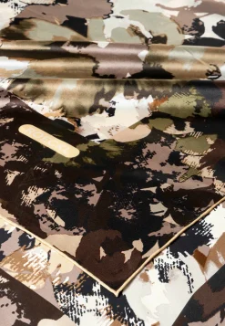 ROECKL Camouflage Flowers 130x130  - multi camel (beige)