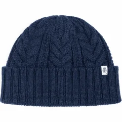 ROECKL Cashmere Twist Mütze  - navy (blau) Sale