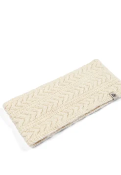ROECKL Cashmere Twist Stirnband  - woolwhite (weiss) New