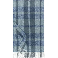 ROECKL Check Bouclé Men 55x180 - jeans (blau) Sale
