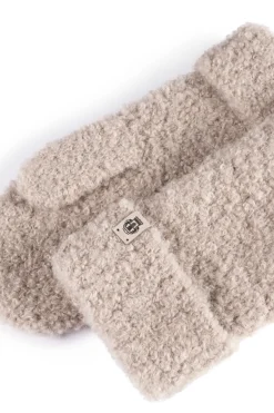 ROECKL Classic Bouclé Fäustlinge - cashmere (beige) Hot