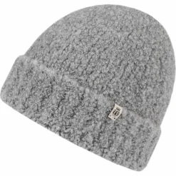 ROECKL Classic Bouclé Umschlagmütze - flanell (grau) Sale