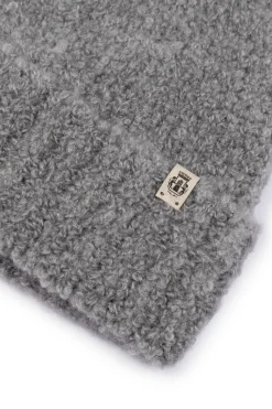 ROECKL Classic Bouclé Umschlagmütze - flanell (grau) Sale