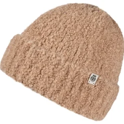 ROECKL Classic Bouclé Umschlagmütze - camel (beige)