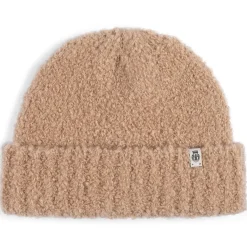 ROECKL Classic Bouclé Umschlagmütze  - camel (beige)