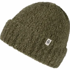 ROECKL Classic Bouclé Umschlagmütze - moss (grün) New