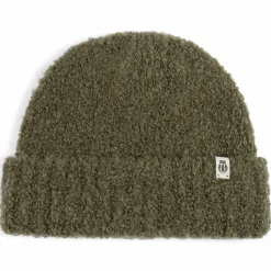 ROECKL Classic Bouclé Umschlagmütze  - moss (grün) New