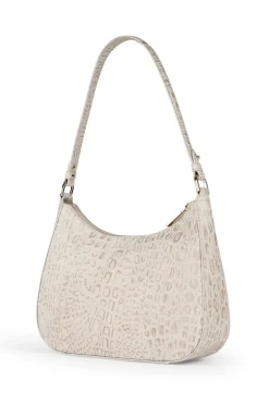 ROECKL Cleo small Croco  - desert (braun) Hot