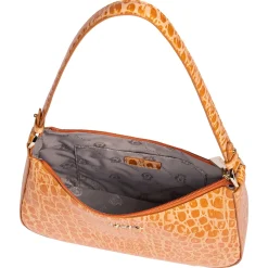 ROECKL Cleo small Croco  - safran (orange) New
