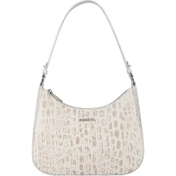 ROECKL Cleo small Croco silver - desert (braun) Outlet