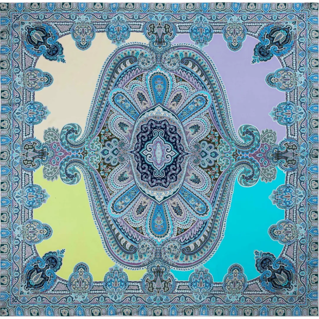 ROECKL Colorblocking Ornament 140x140 - multi pastel (beige) Discount