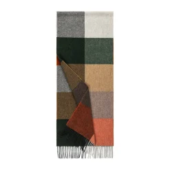 ROECKL Coloured Squares Men 35x170 - multi camel (beige) New