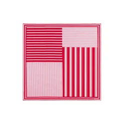 ROECKL Coloured Stripes 53x53 - poppy red (rot) Discount