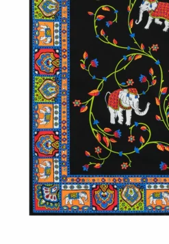 ROECKL Elephant Garden 53x53 - multi black (schwarz) Hot