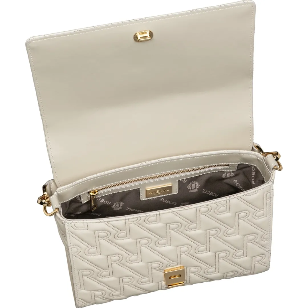 ROECKL Emilia quilted small - almond (beige) Clearance