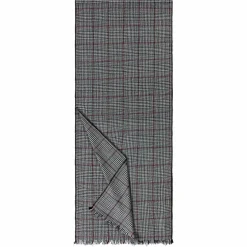 ROECKL Fine Check 35x180 - black (schwarz)