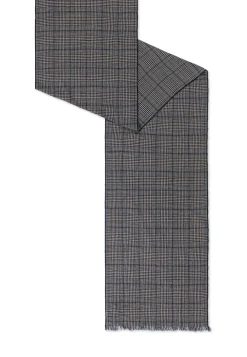 ROECKL Fine Check 35x180  - navy (blau) Online