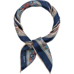 ROECKL Fine Paisley 53x53  - navy (blau) Outlet