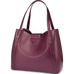 ROECKL Florence Shopper medium  - mulberry (rot) Outlet