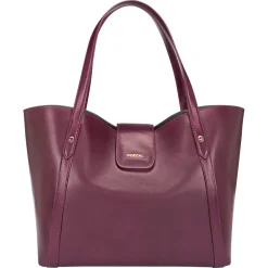 ROECKL Florence Shopper medium  - mulberry (rot) Outlet