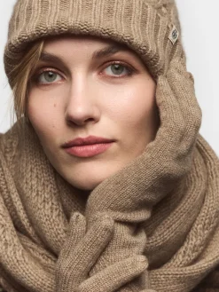 ROECKL Frozen Winter Schal 35x180  - taupe (beige)