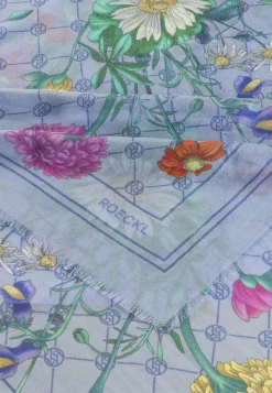 ROECKL Glowing Bouquet 140x140 - multi bleu (blau) Best