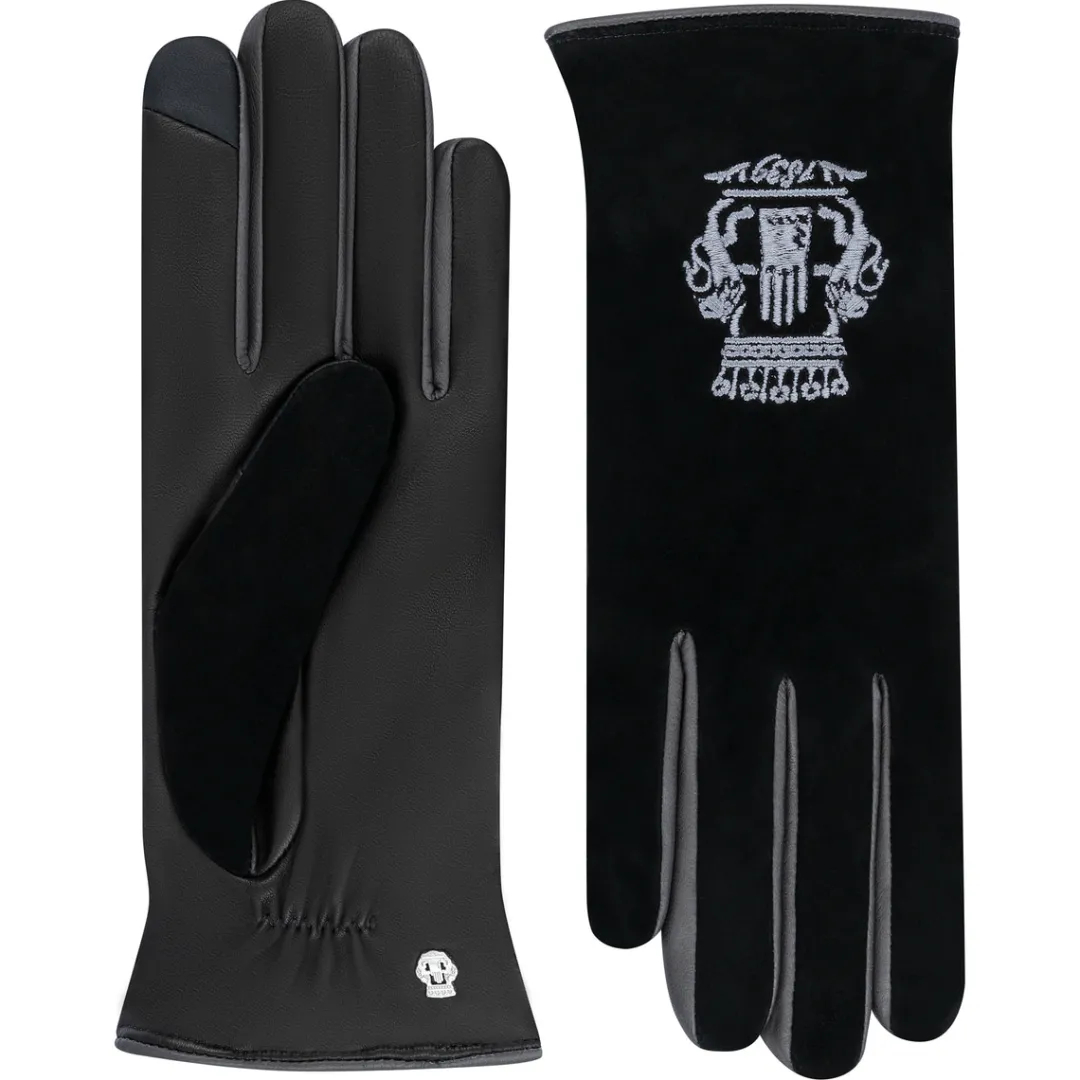 ROECKL Jubilee 185 Handschuh Women - black/stone (schwarz) Discount