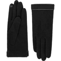 ROECKL Leather Piping Touch - black (schwarz) New