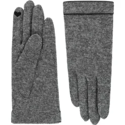 ROECKL Leather Piping Touch - flanell (grau) Online
