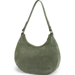 ROECKL Liberty Schultertasche medium Veloursleder  - loden (grün) Hot