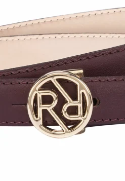 ROECKL Logo Gürtel 2cm - wine (rot) Discount