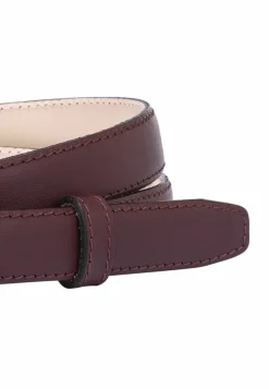 ROECKL Logo Gürtel 2cm - wine (rot) Discount