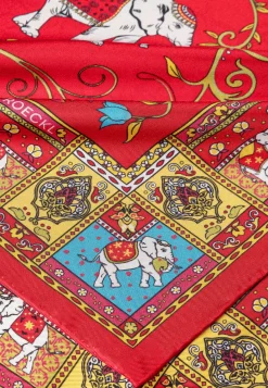 ROECKL Lucky Elephant 53x53  - red mix (rot) Outlet