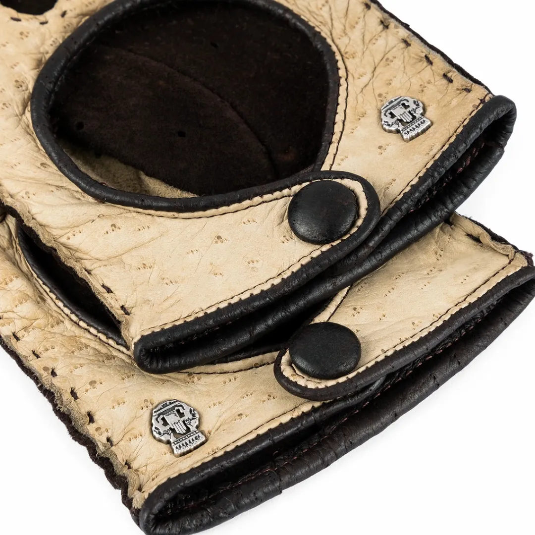 ROECKL Meran Autofahrer - ecru/coffee (beige) Sale