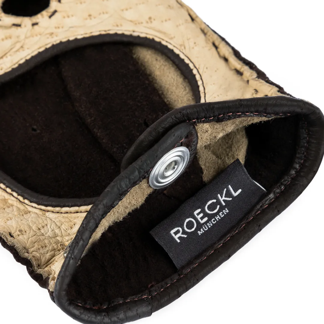 ROECKL Meran Autofahrer - ecru/coffee (beige) Sale