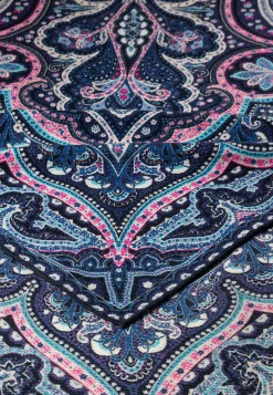 ROECKL Navona Paisley 140x140 - iceblue/navy (blau) Outlet