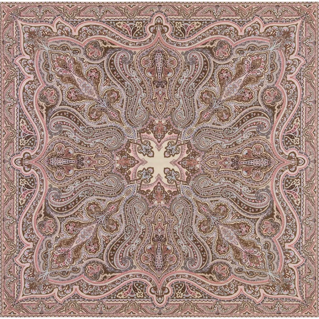 ROECKL Navona Paisley 140x140 - multi pastel (beige) New