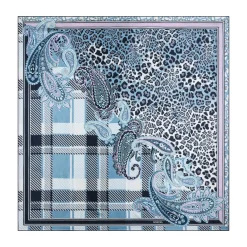 ROECKL Patchwork Leo 100x100 - black/silver (schwarz) Sale