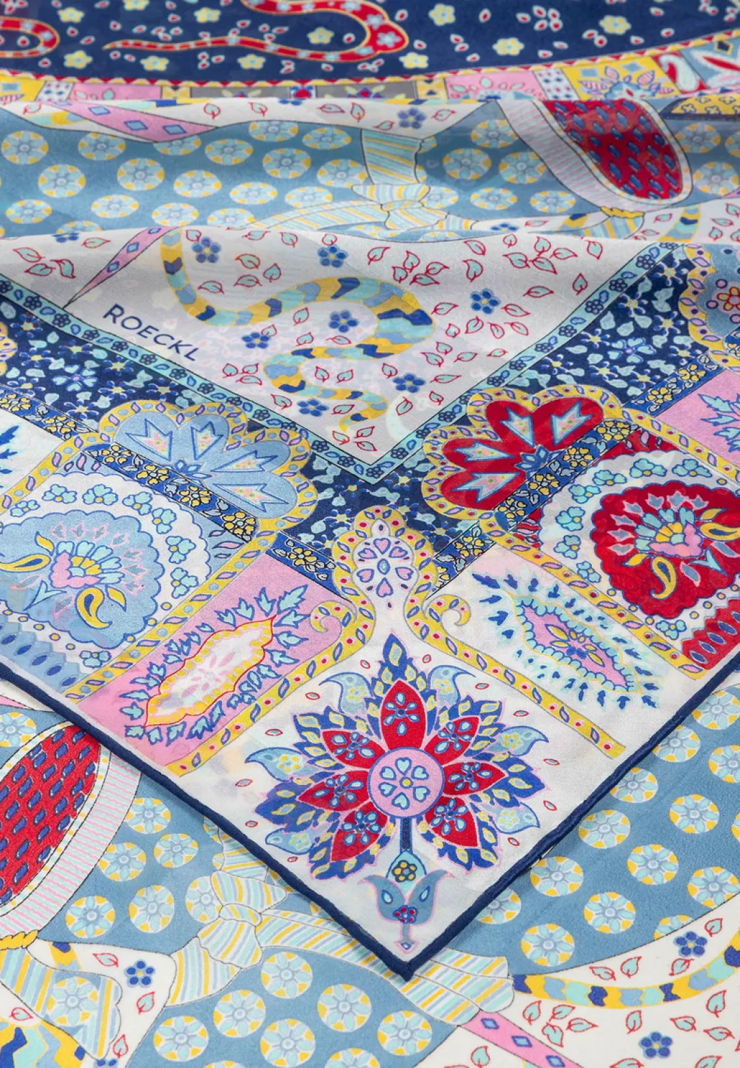 ROECKL Persisches Horoskop 140x140 - multi blue (blau) Clearance