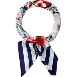 ROECKL Poppy Rush 130x130  - navy/red (blau) New